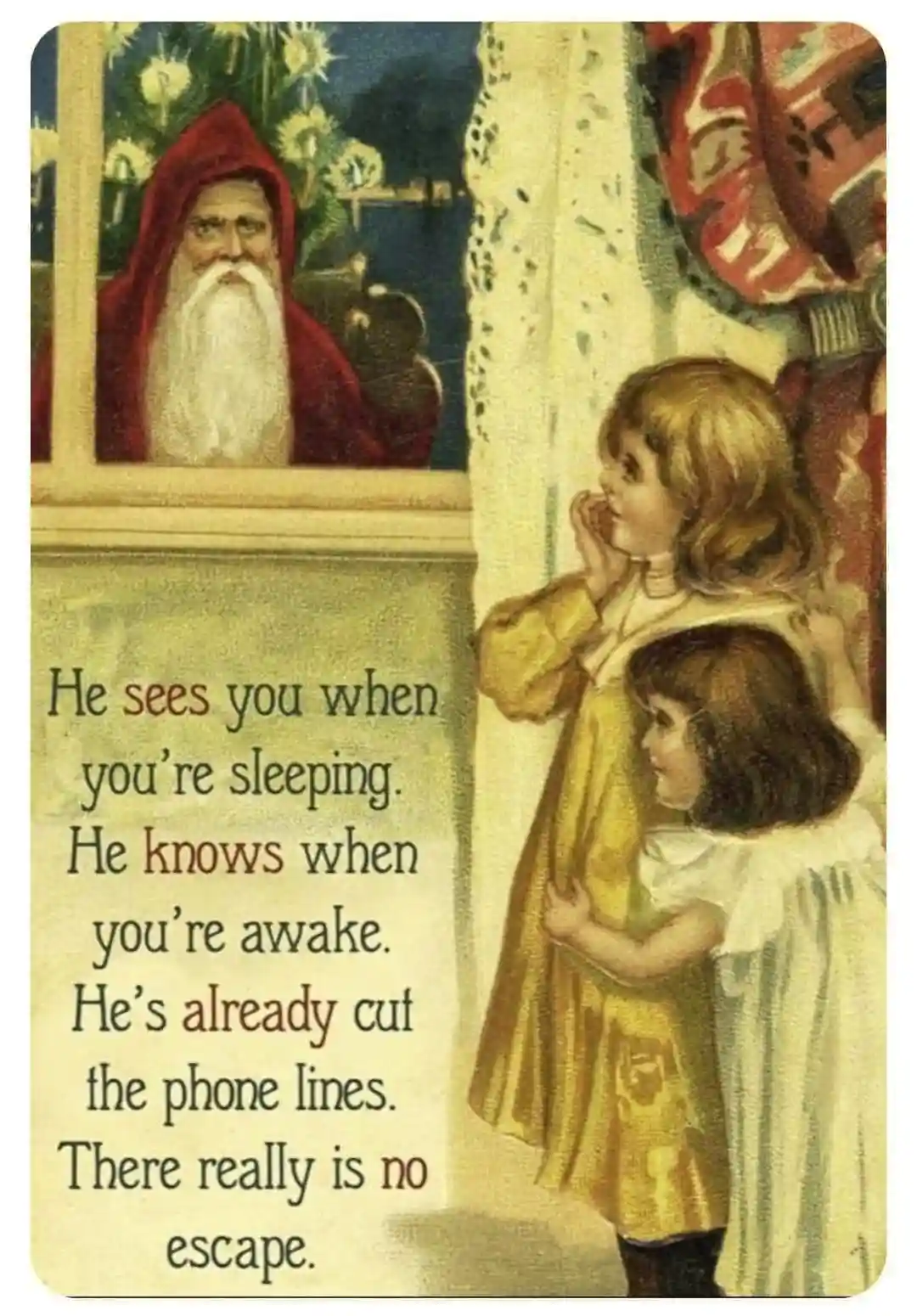 He's on his way!