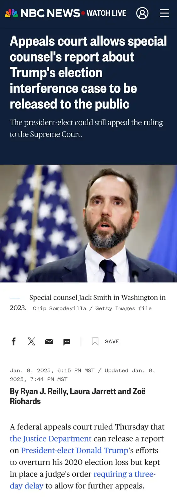 Unless the Supremes Rescue Felon #45 Again...