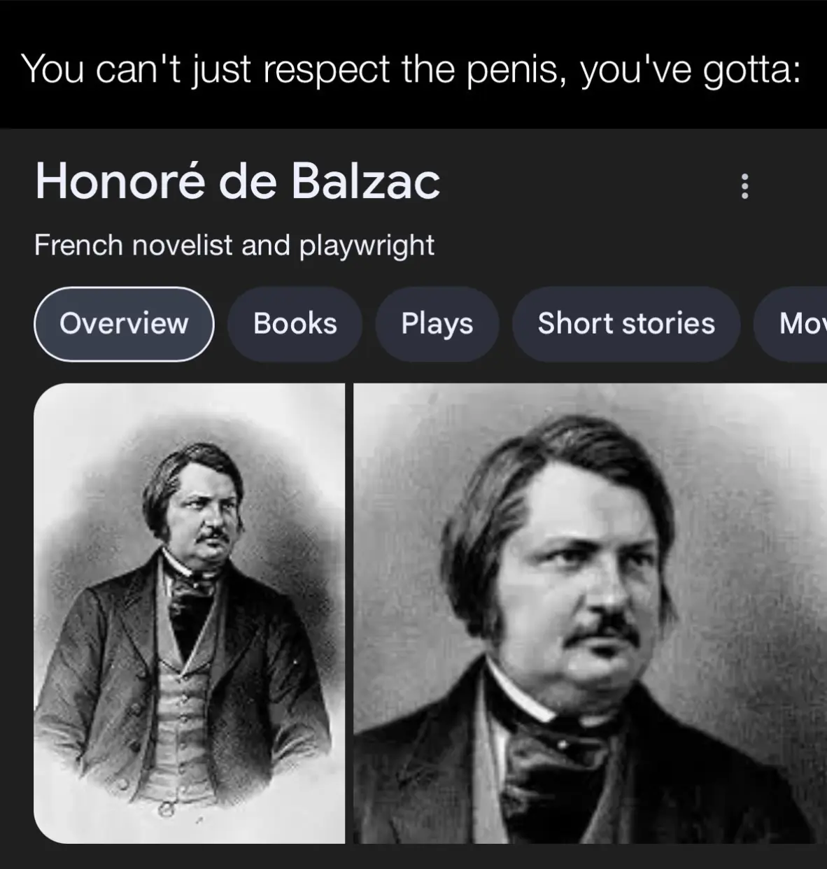 Let's pay our respects.