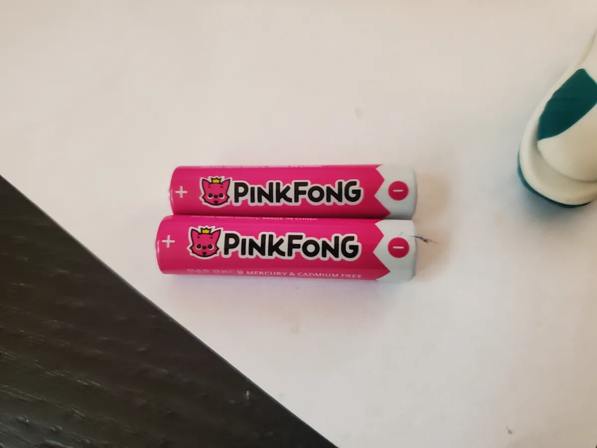 Batteries Inspired by a Korean Baby Shark Learning Book