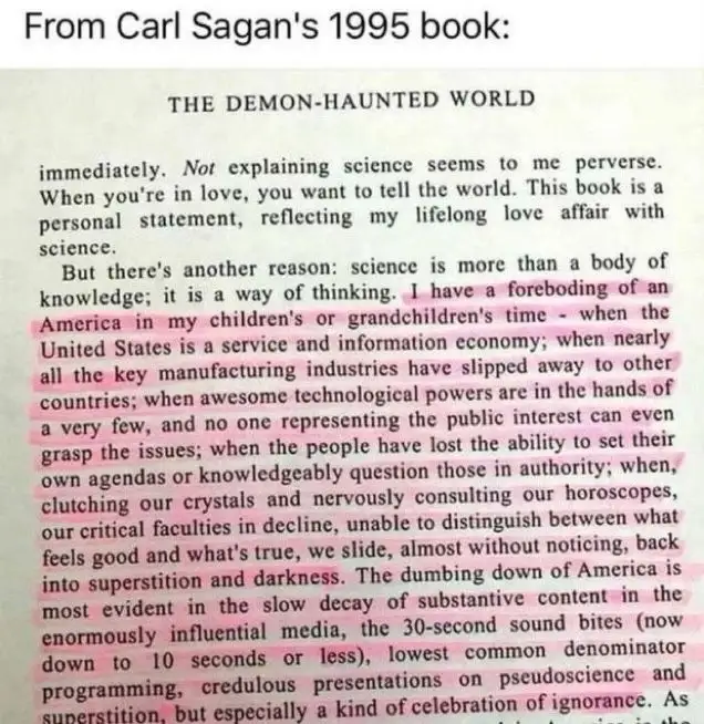 A Cautionary Tale from Days Gone By