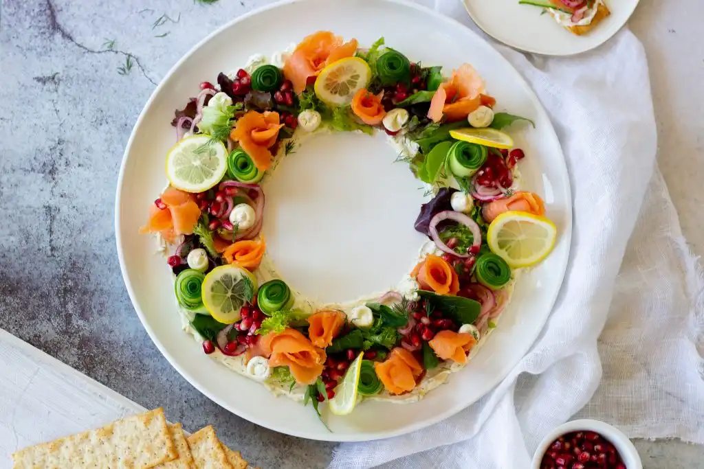 Deliciously Festive: How to Make a Smoked Salmon Wreath
