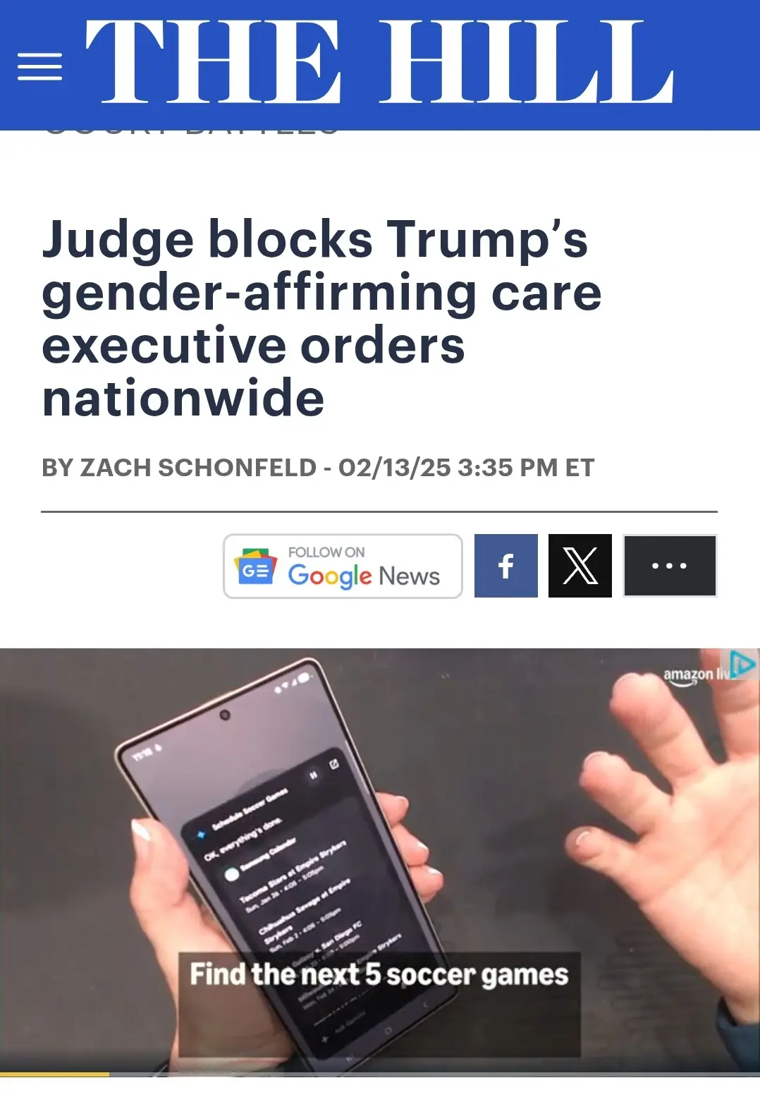 Trump Administration's Attempt to Ban Gender Affirming Care Backfires