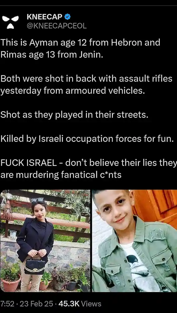 The image displays two separate photos of young children, a girl and a boy, placed side-by-side. The text overlaid on the…