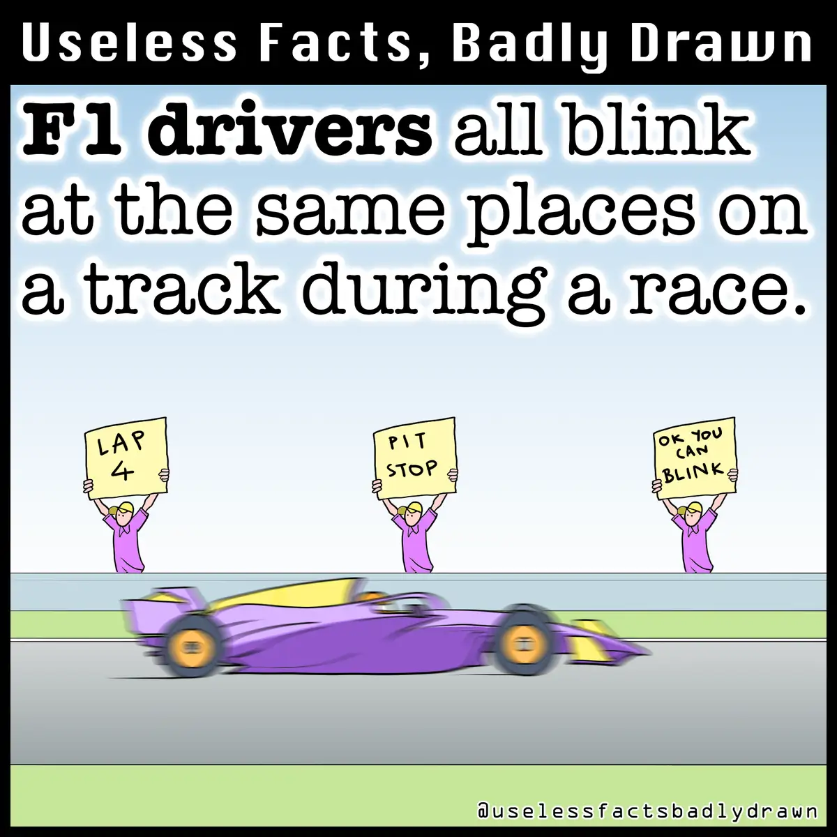 Reminder from Badly Drawn: Don't Forget to Blink!