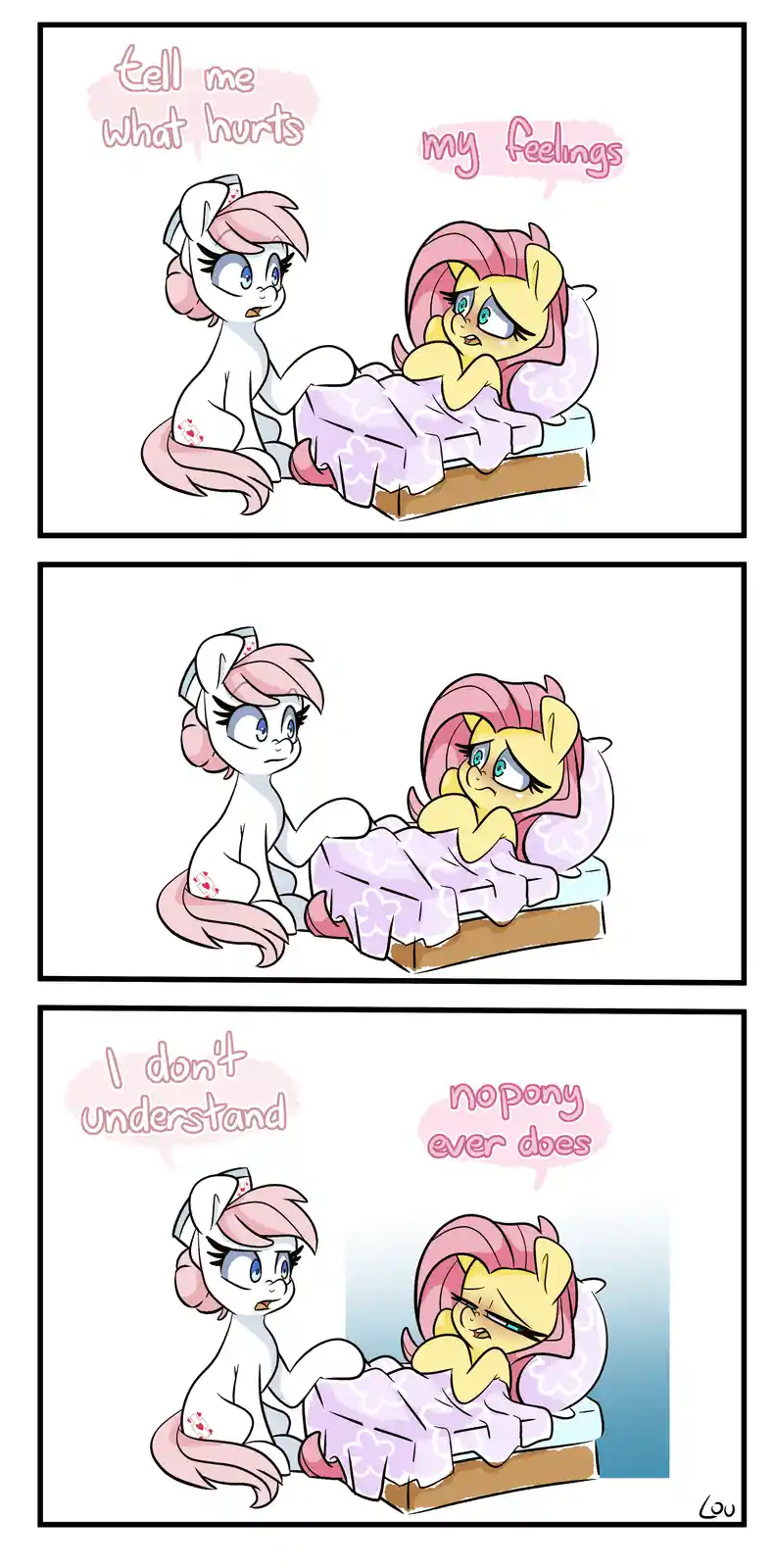 A heartfelt pony comic to brighten your Wednesday!