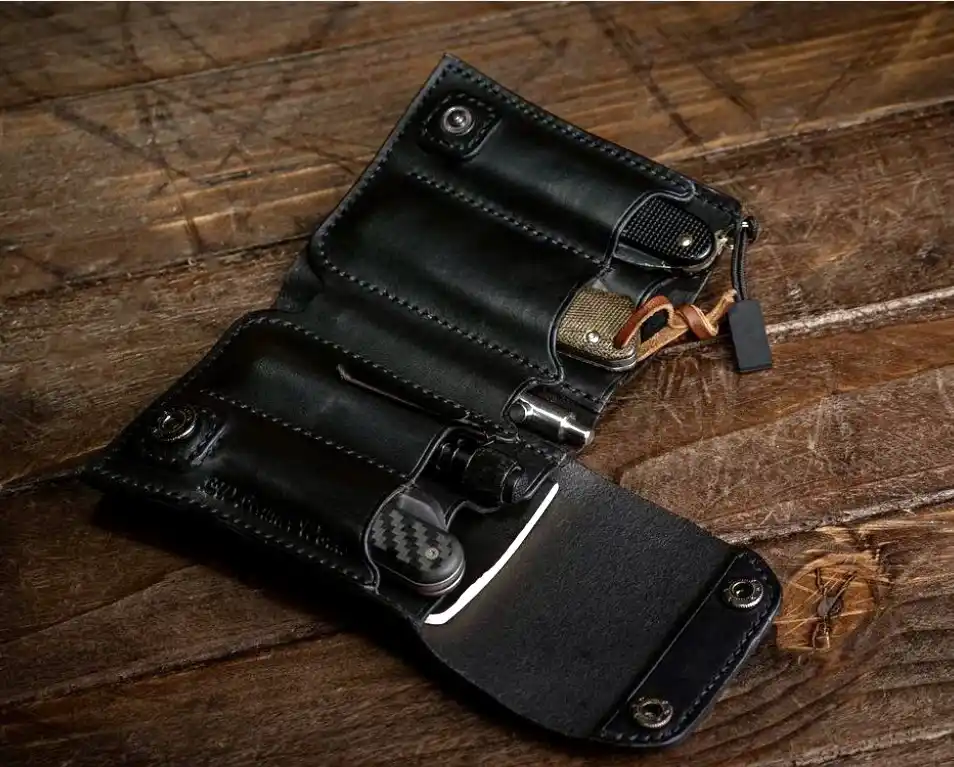 My husband is a passionate self-taught leather worker aiming to turn his craft into a thriving career. Imgur, let’s help him spread the word!