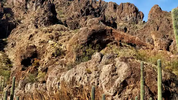 Majestic Elephant Arch in Queen Valley, AZ
