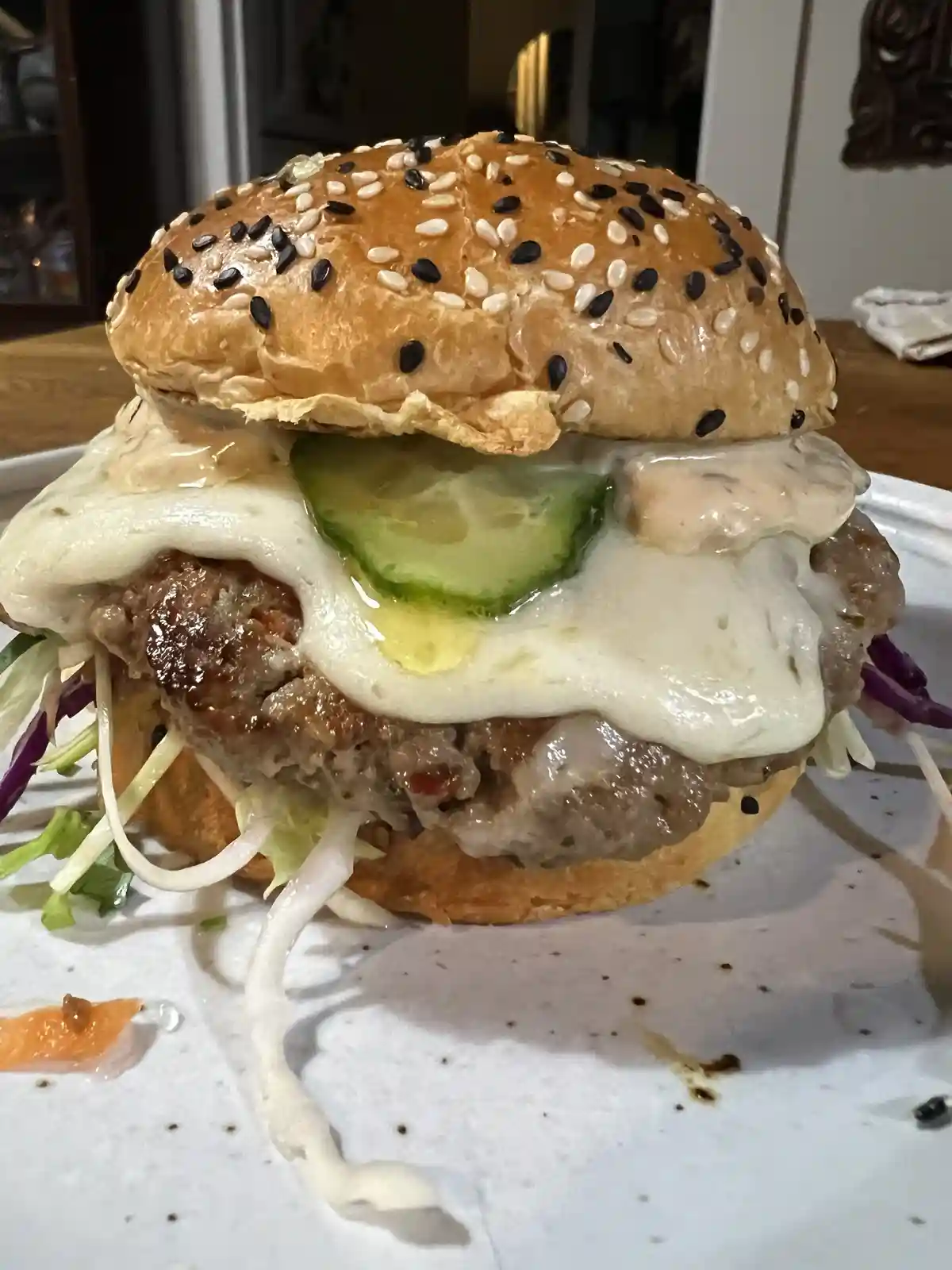 Savoring Delicious Pork Burgers