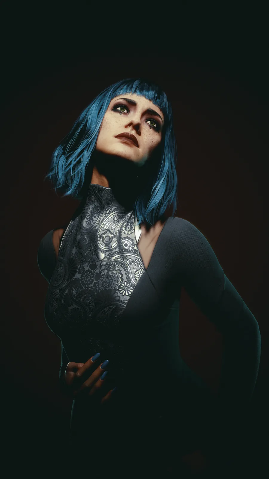 Evelyn Parker: A Stunning Portrait from Cyberpunk 2077