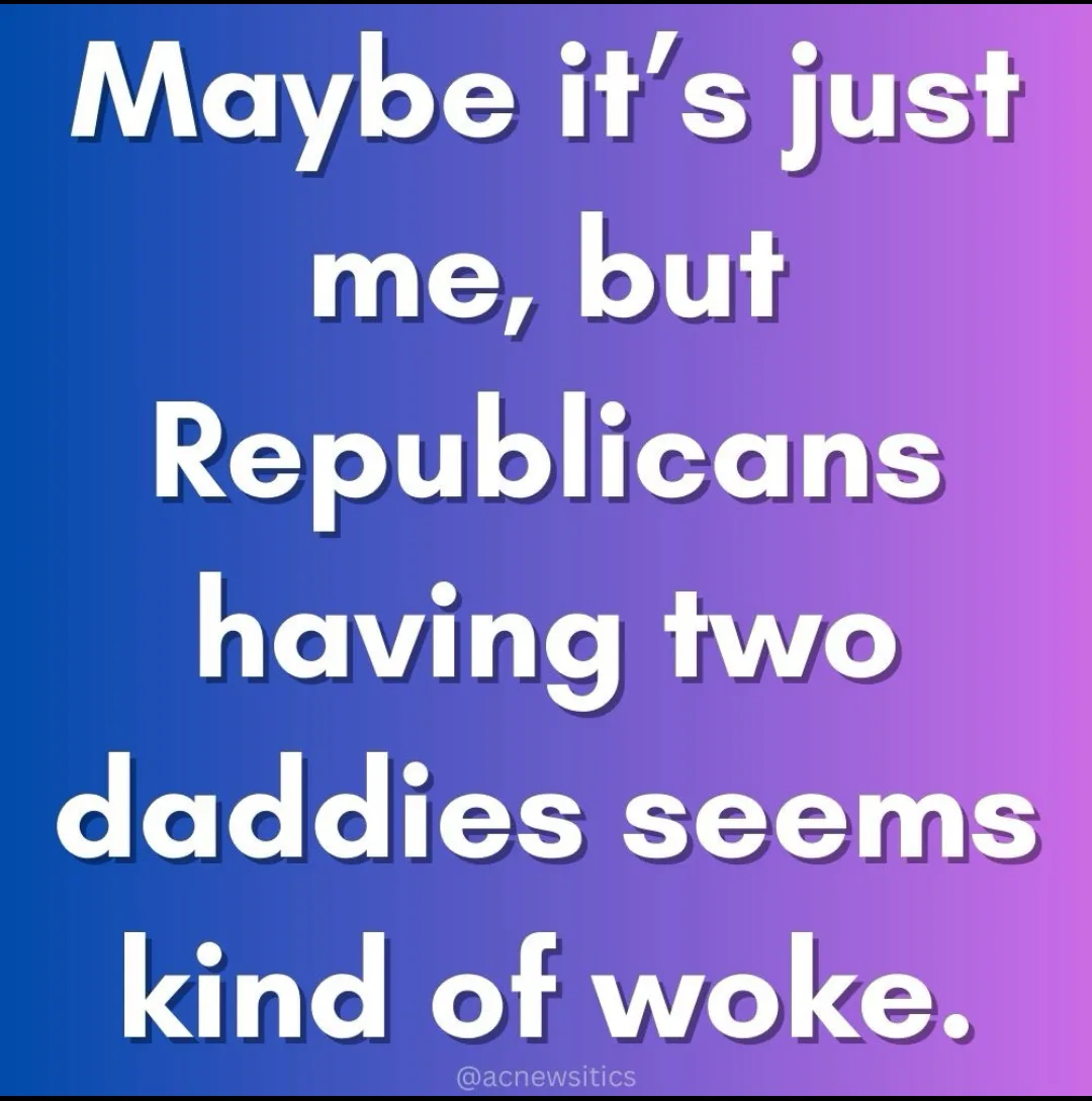 The image features large white text on a blue-to-purple gradient background. The text reads: 'Maybe it's just me, but…