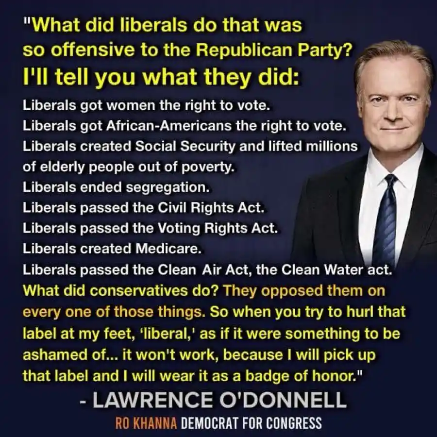 What did Liberals do to ruffle the feathers of the gQp?