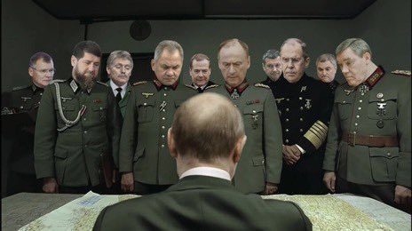 My generals strategizing the Ukrainian counterattack in Kursk