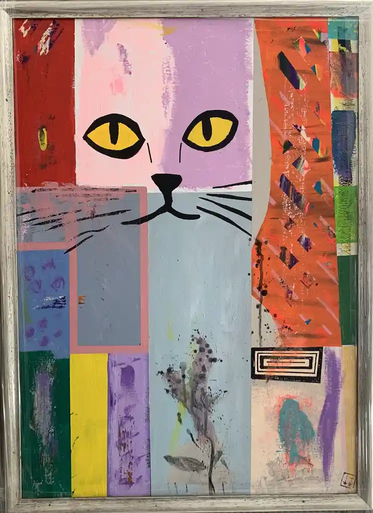 Street Art Featuring the Mischievous Graffiti Cat