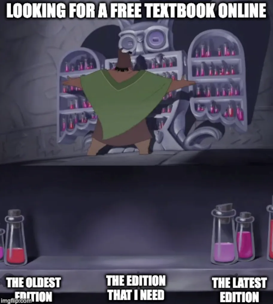 An animated character stands with arms outstretched in front of shelves filled with glowing pink potion bottles. The top…