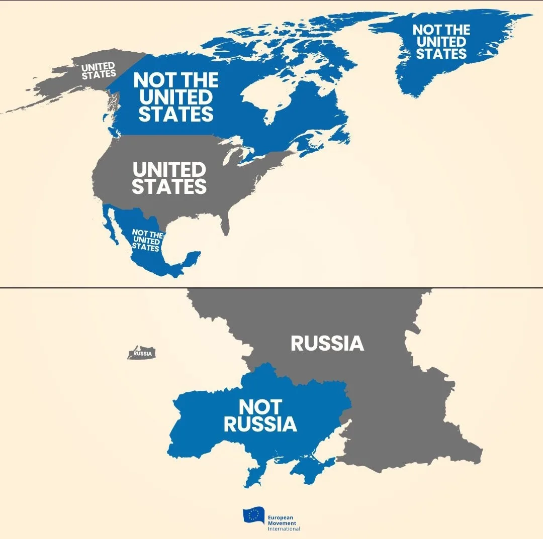The image displays two maps. The top map shows North America with the contiguous United States in gray and all other areas…