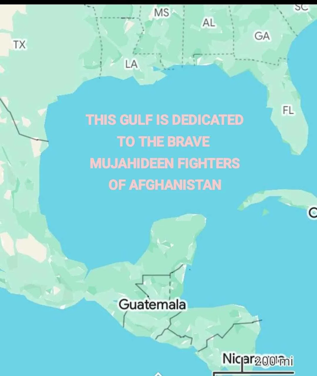 A map shows the Gulf of Mexico surrounded by U.S. states like Texas, Louisiana, and Florida, and Central American countries…