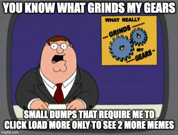 A cartoon man in a suit sits at a desk with a shocked expression, behind him is a yellow sign with two blue gears and the…