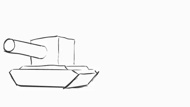 A comic strip shows a tank imagining a castle, then a person at a desk. Later, a star streaks across the sky, the person…