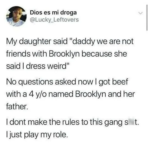 Those are the rules, folks!
