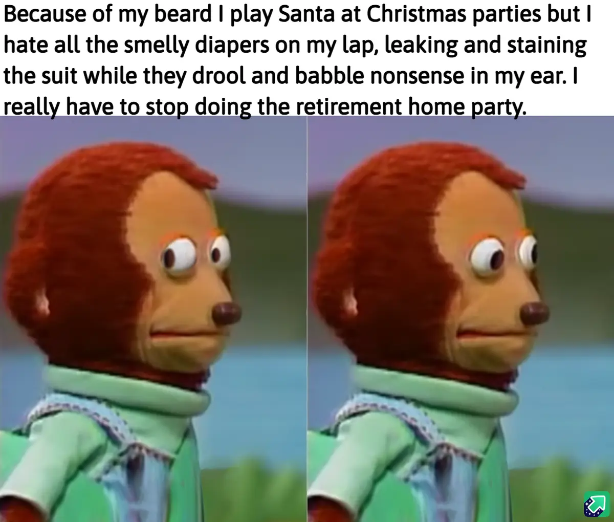 Bringing Holiday Cheer as the Party Santa