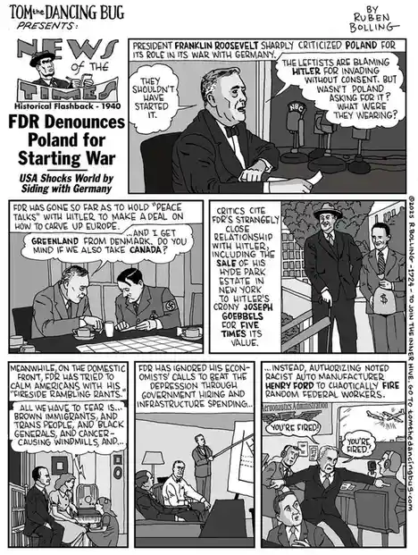FDR's Bold Statement: Blaming Poland for Starting the War