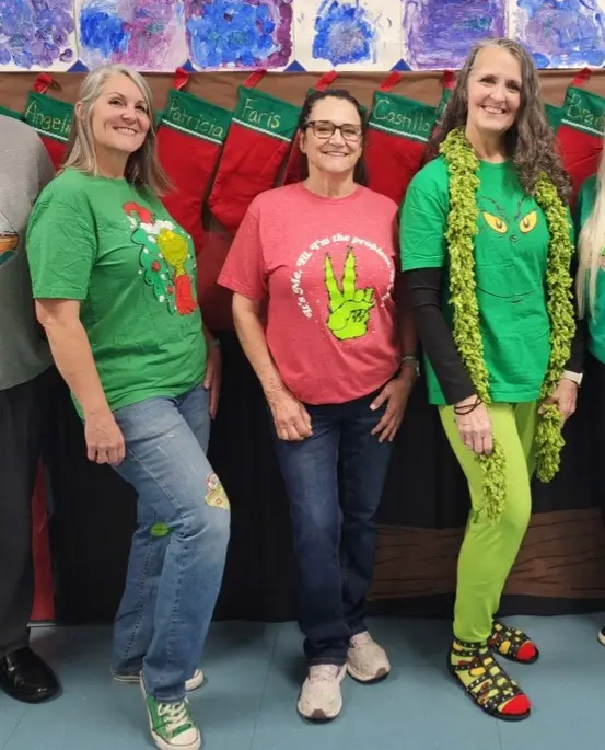 Team PreK's Grinchy Shenanigans