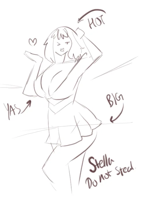 Stella's Unique Style: An Artistic Interpretation by Stella