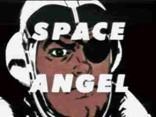 A stylized comic book illustration of a person wearing a space helmet with one eye covered by an eyepatch, looking intensely…