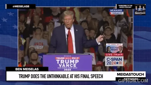 Introducing the Republican candidate for President of the United States...