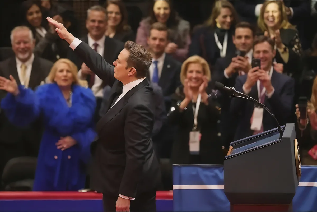 Elon Musk's second salute: What does it mean?