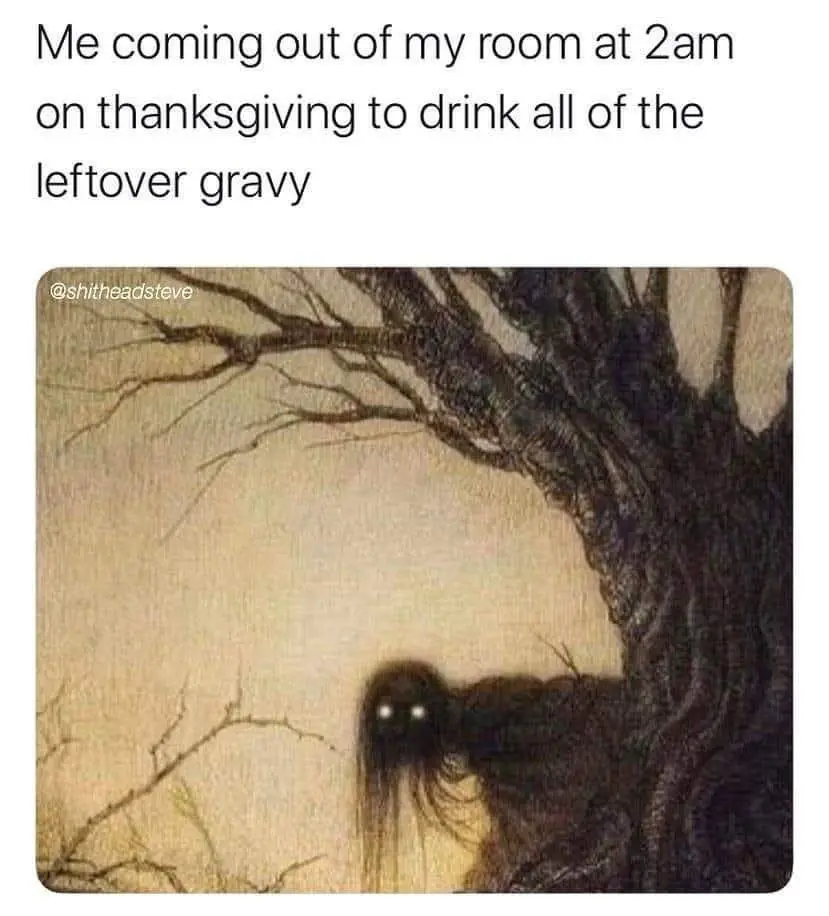 A dark, eerie illustration shows a shadowy, hair-covered humanoid creature with glowing eyes peeking from behind a gnarled…