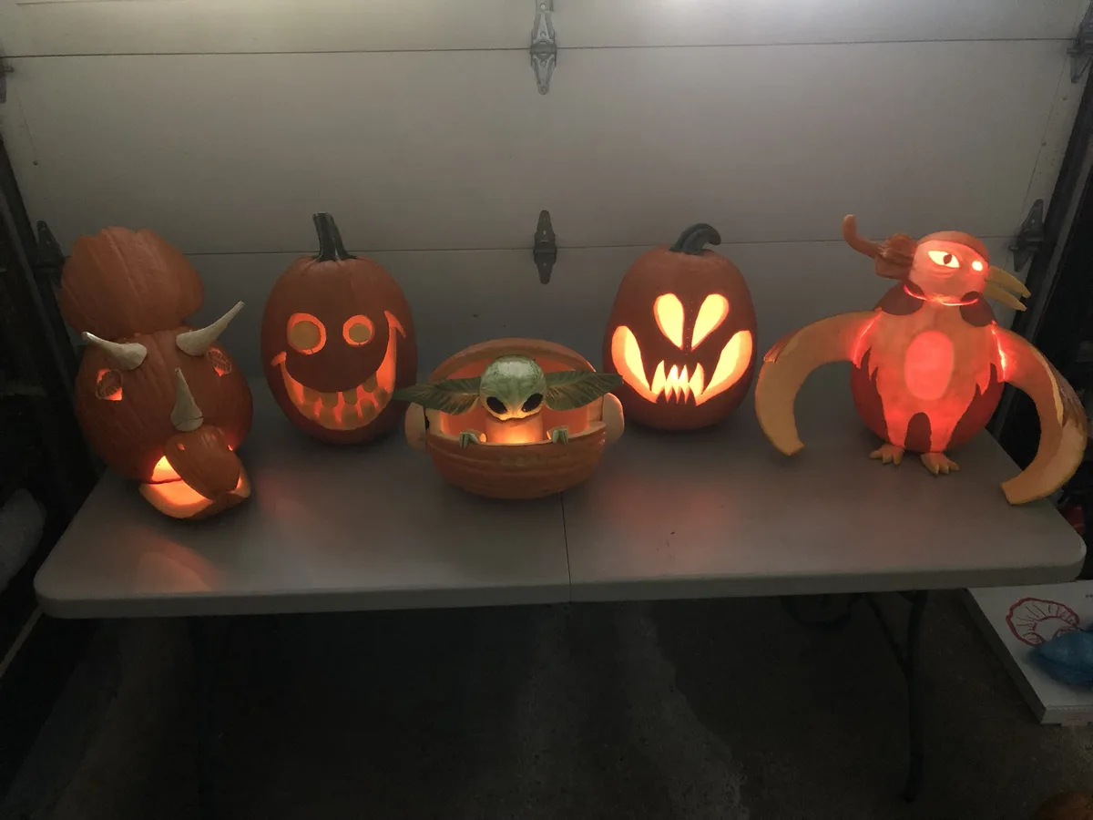 Creative Pumpkin Carvings from 2020