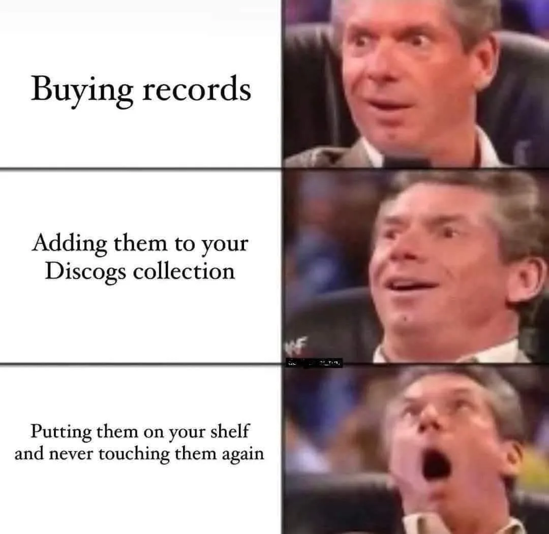A three-panel meme featuring a man's escalating expressions of excitement: first looking surprised, then smiling broadly…