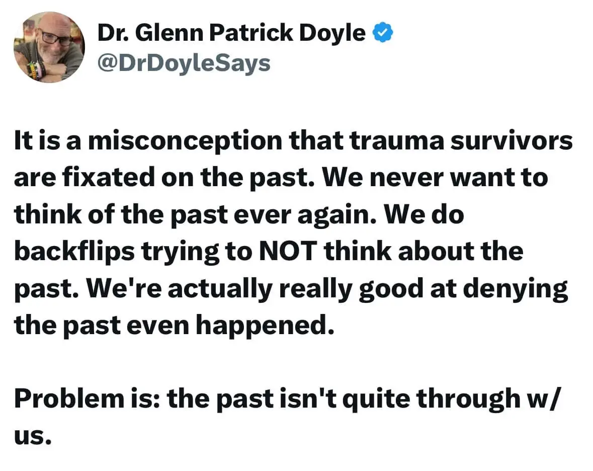 A screenshot of a tweet by Dr. Glenn Patrick Doyle (@DrDoyleSays) with a blue verification checkmark. The tweet text argues…