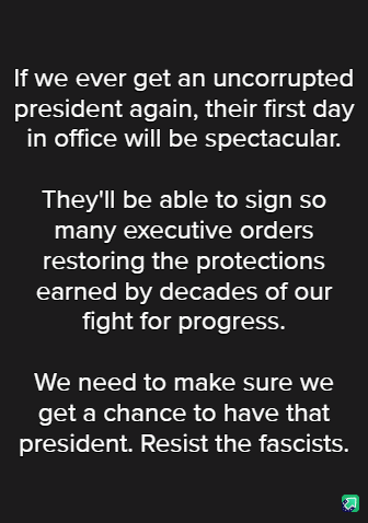 A black background with white text in a centered, sans-serif font. The text is broken into three paragraphs, expressing hope…
