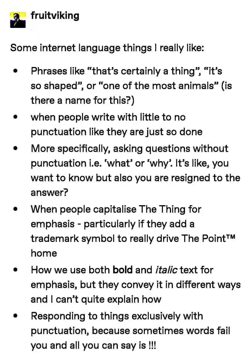 Exploring Some Internet Language Gems I Adore