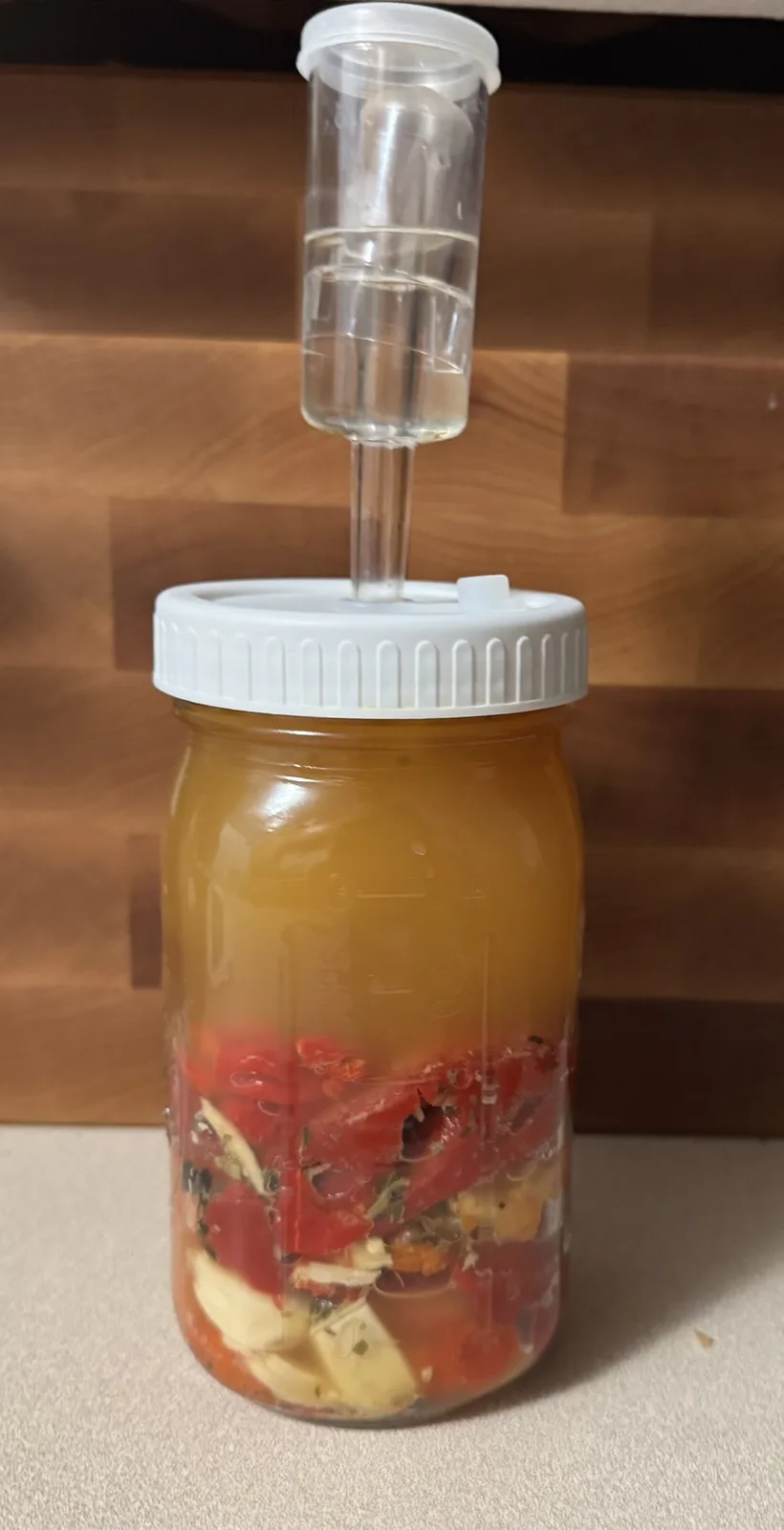 Day 9: The Fermentation Journey of Carolina Reaper Hot Sauce