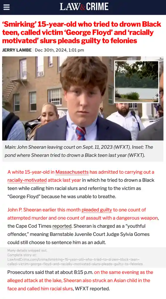 Meet John P. Sheeran: The Racist Attempted Murderer from Massachusetts