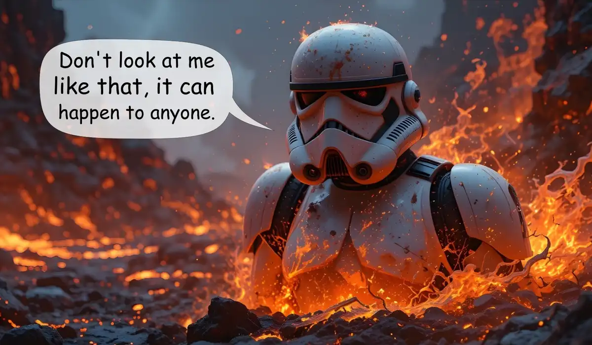 When Stormtroopers Have a Little Trouble