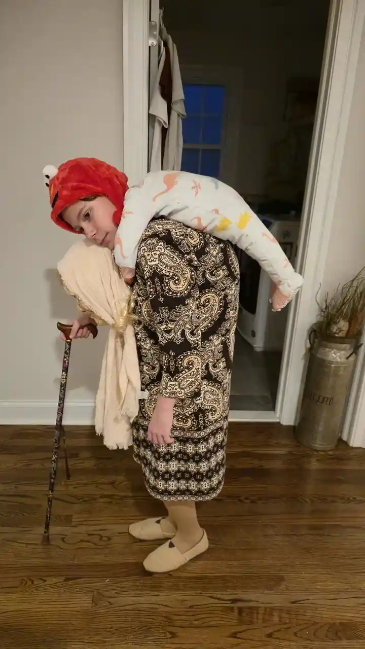 Check out my son's Halloween costume!