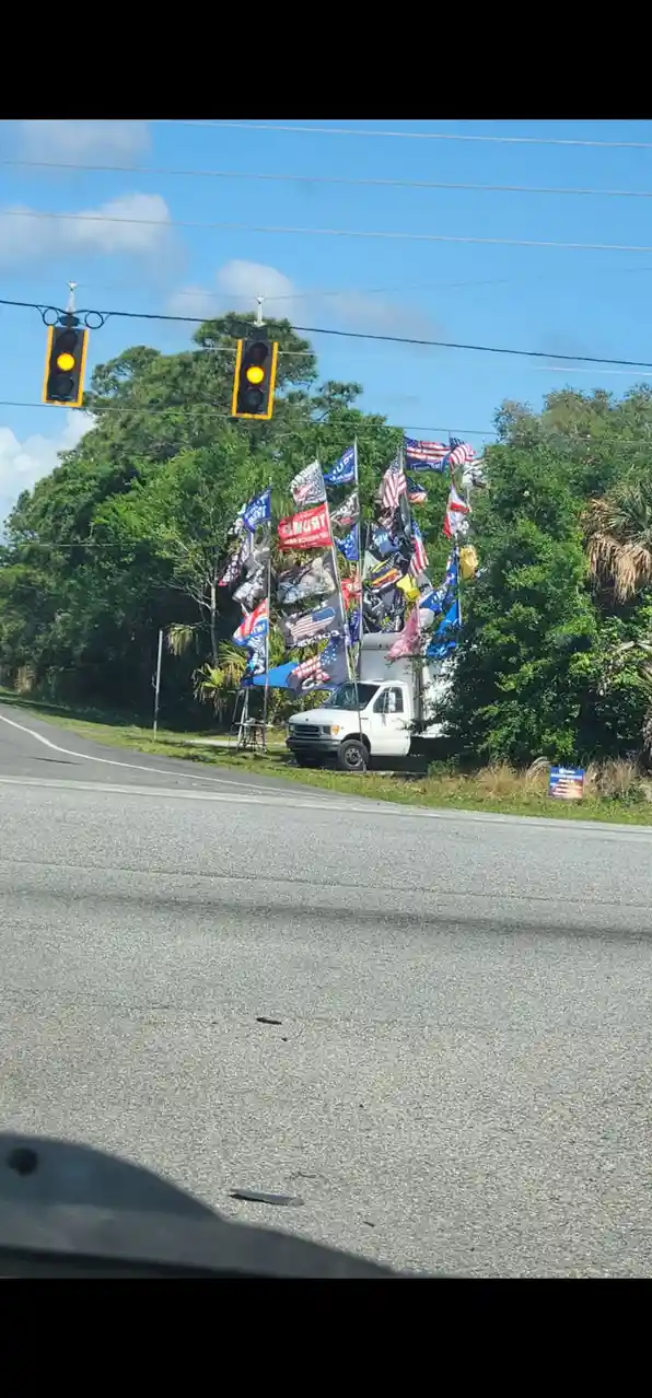 Trump Flags Spotted in the Wild