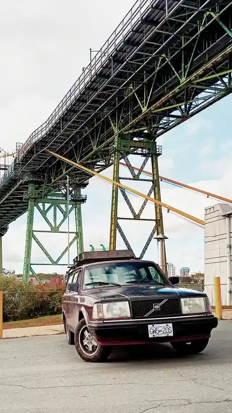 Check out my classic 89 Volvo 240!