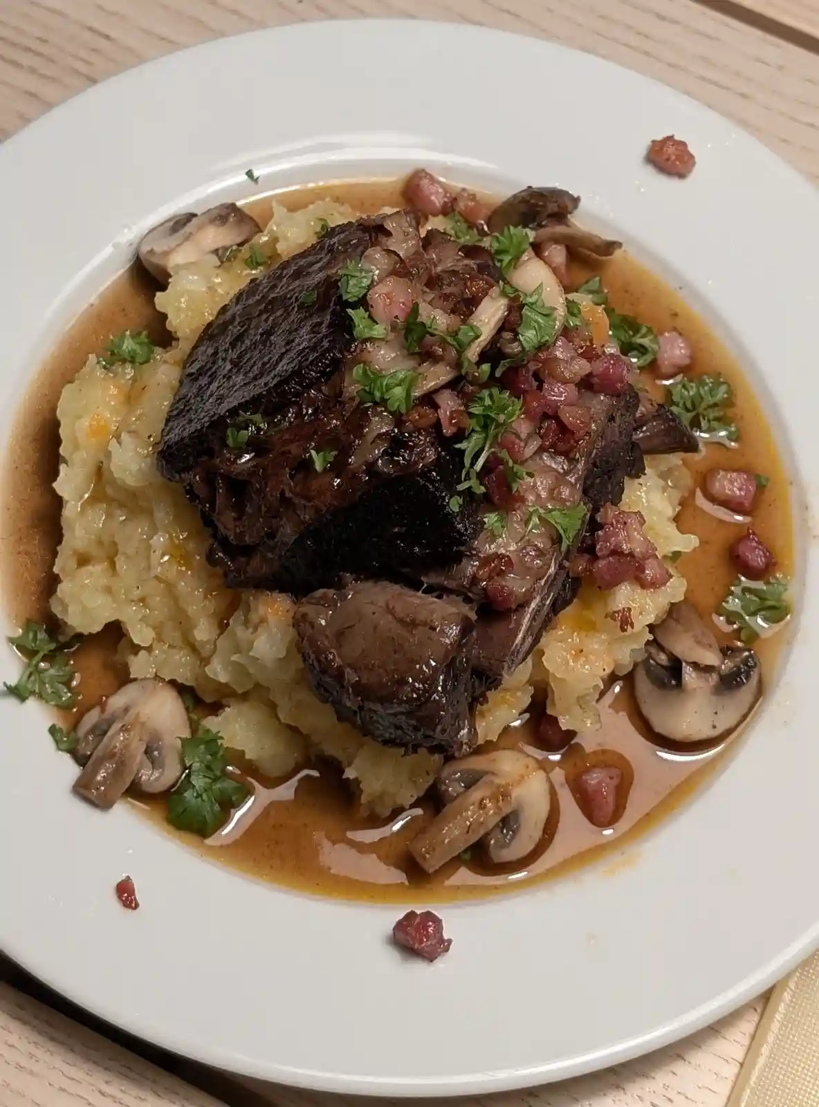 Indulging in the deliciousness of Short Rib