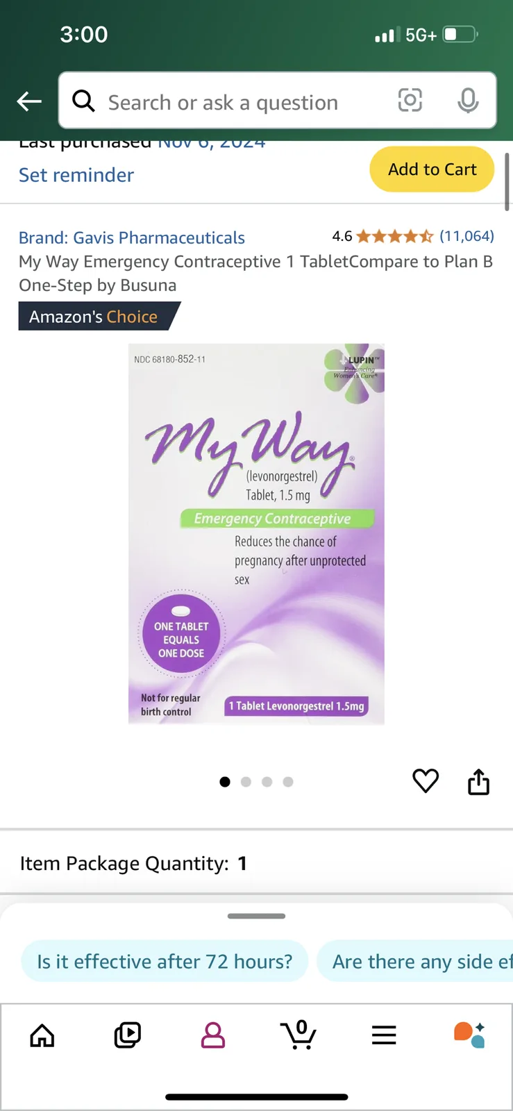A Daily Reminder: Don't Forget to Stock Up on Plan B