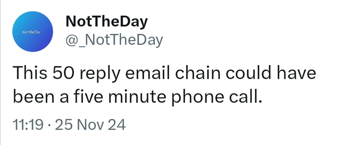 When Email Threads Spiral Out of Control