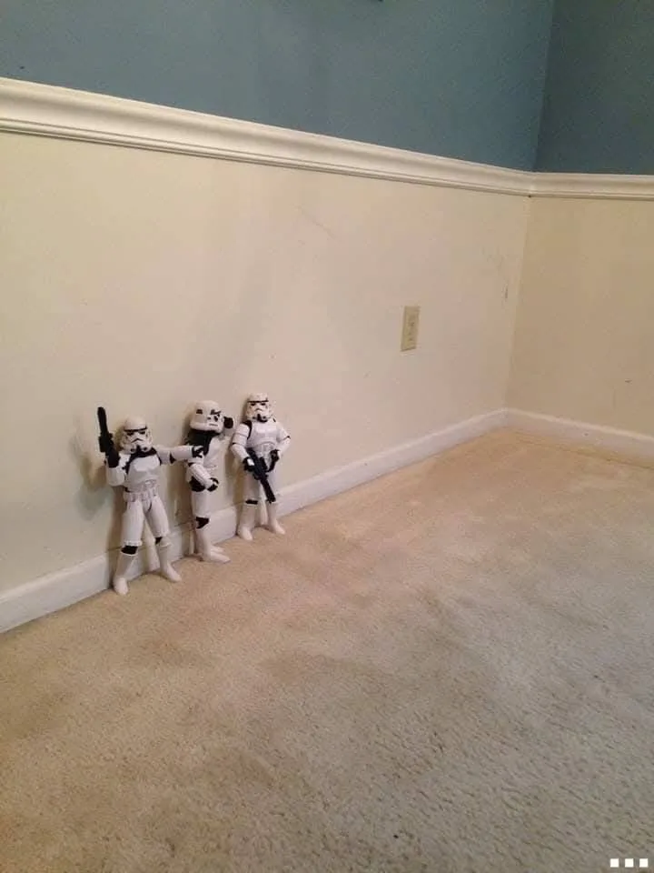 A Stormtrooper's Festive Christmas Spirit