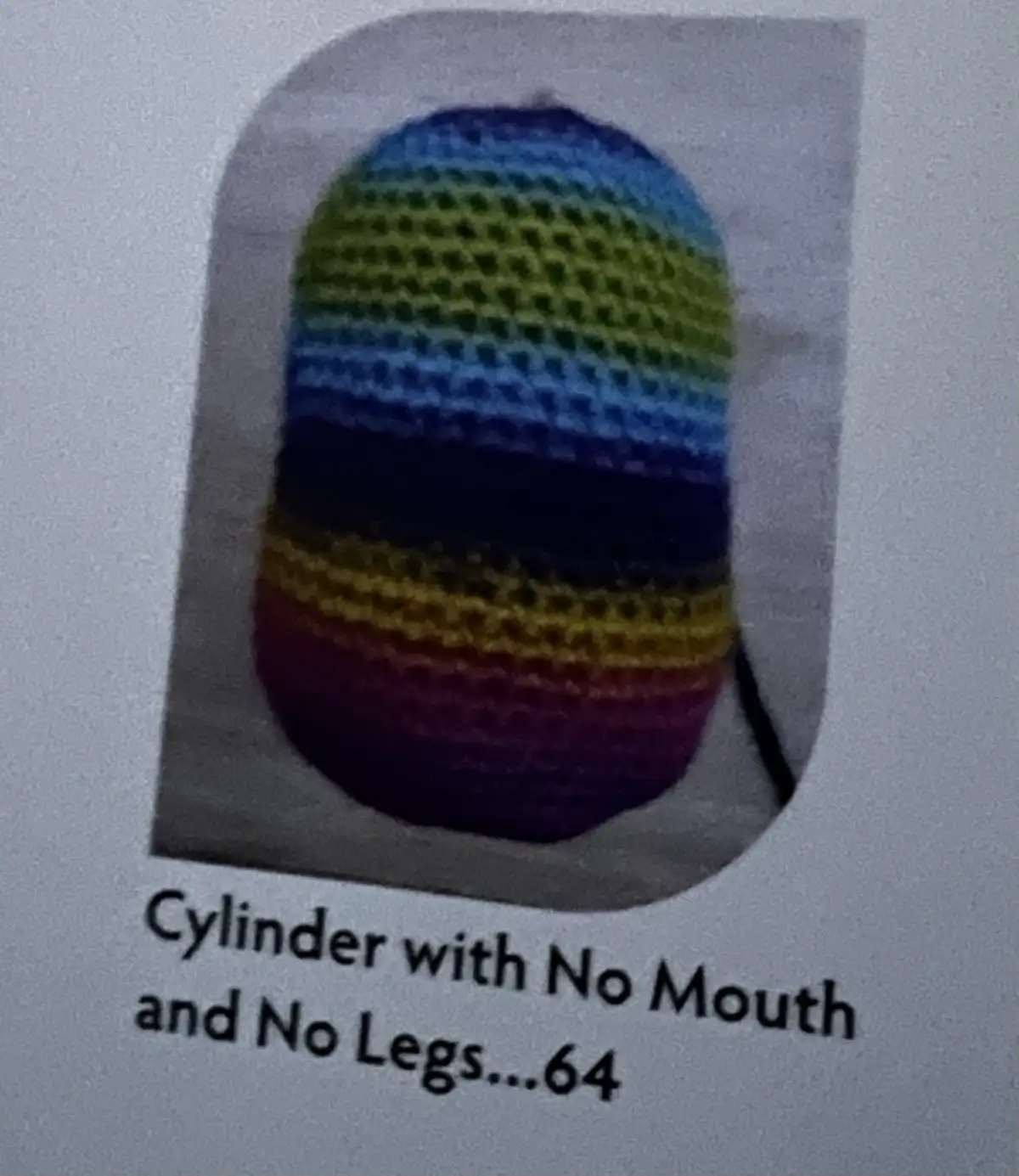 First Pic: The Body of My Crocheted 'Monster'. Second Pic: The Unstuffed Version - Did I Misread the Pattern?