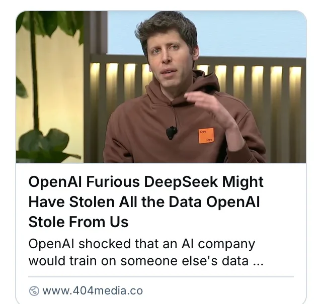A man in a brown hoodie with an orange name tag that says 'Dev' is shown looking surprised while gesturing with his hand…