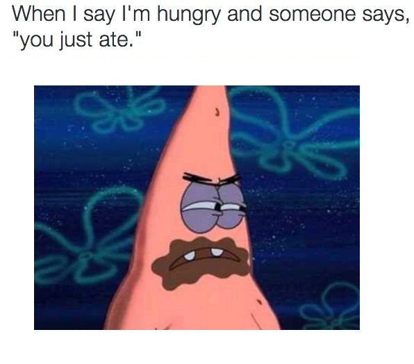 A close-up of the cartoon character Patrick Star with a furious, scowling expression, his eyes narrowed and teeth bared, set…